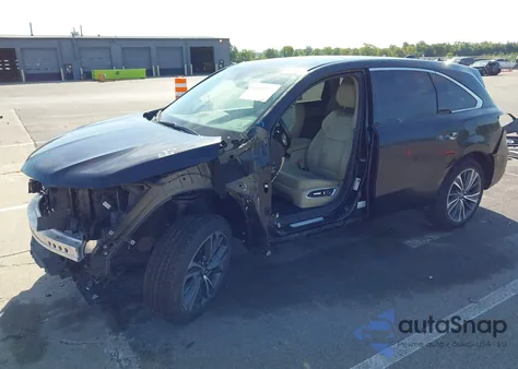 2019 Acura Mdx Tech Pkg из США, поврежденный, VIN 5J8YD4H50KL006737